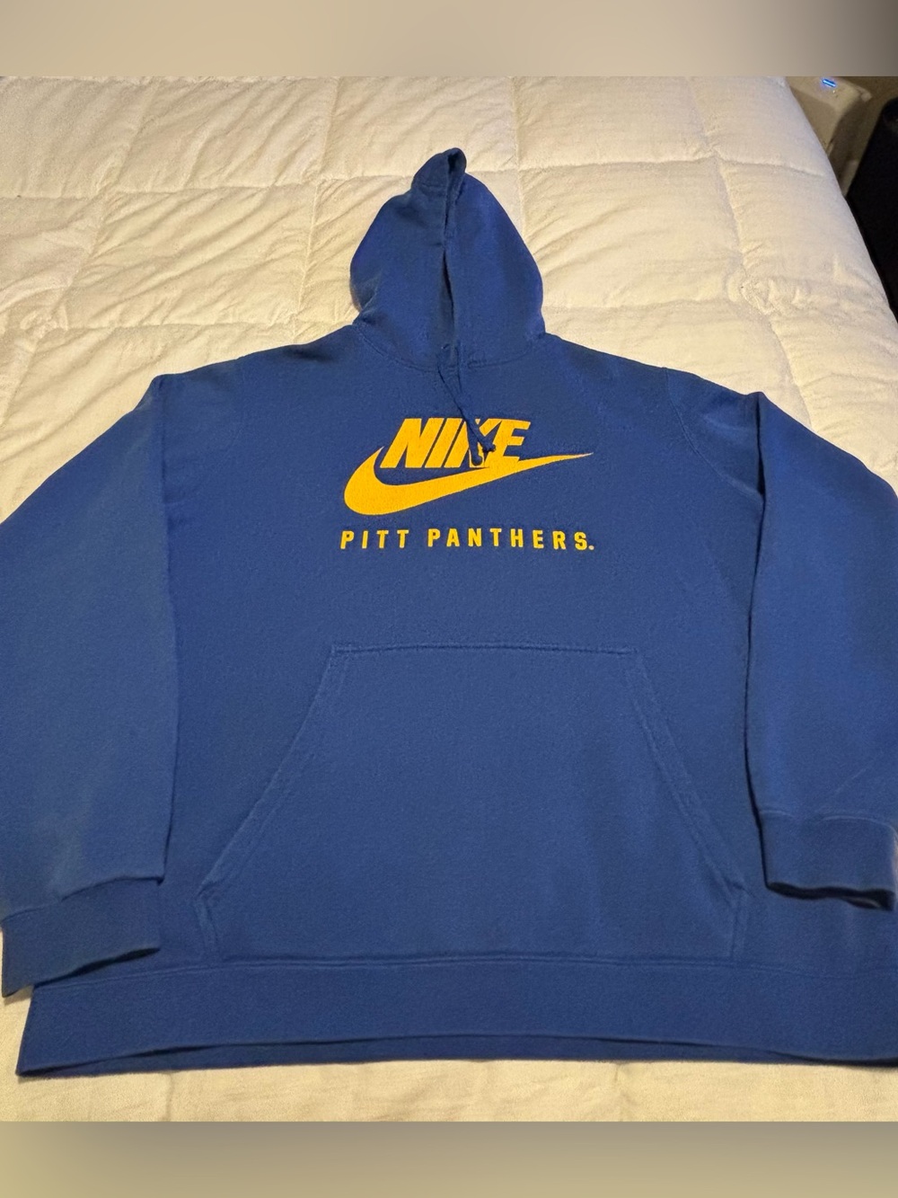Vintage University of Pittsburgh Panthers Nike Hoodie Size XL